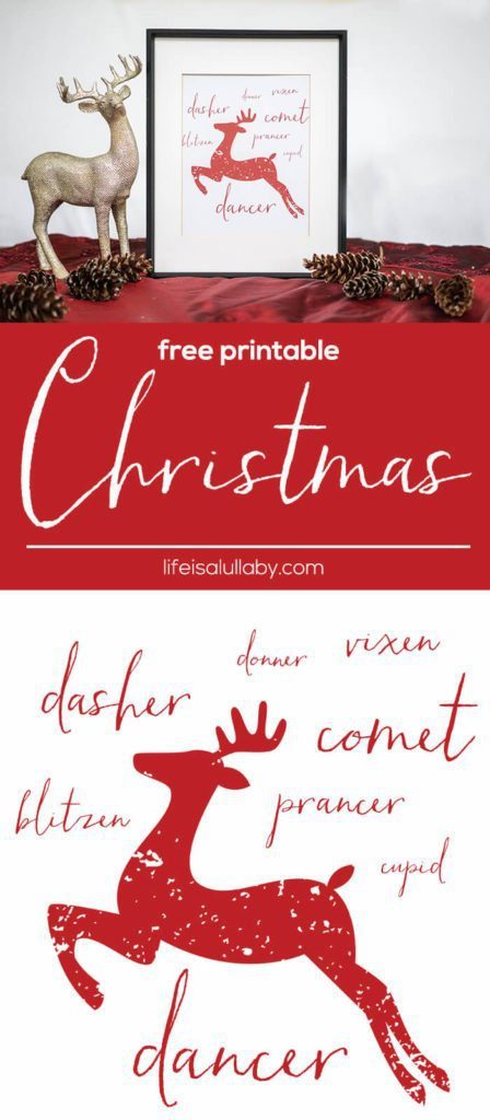 Free Printable Christmas Wall Art