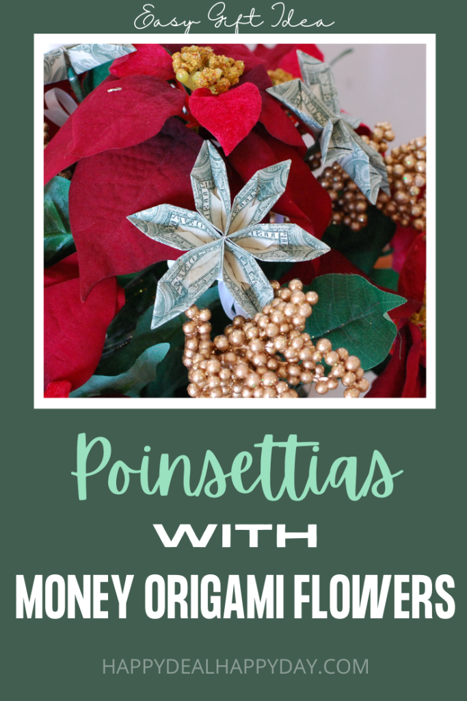 Easy Gift Idea Poinsettia With Origmai Flower