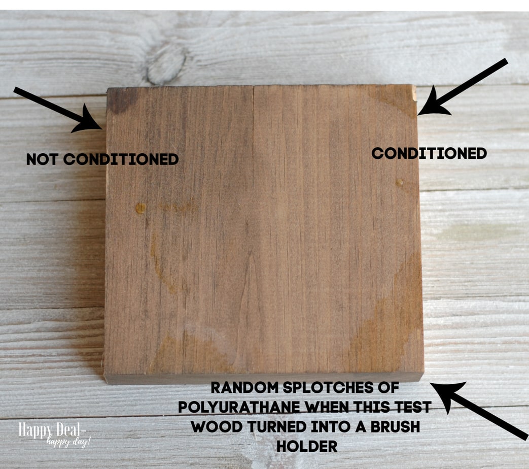 How To Stain Wood: Tips for Beginners - use pre-stain wood conditioner