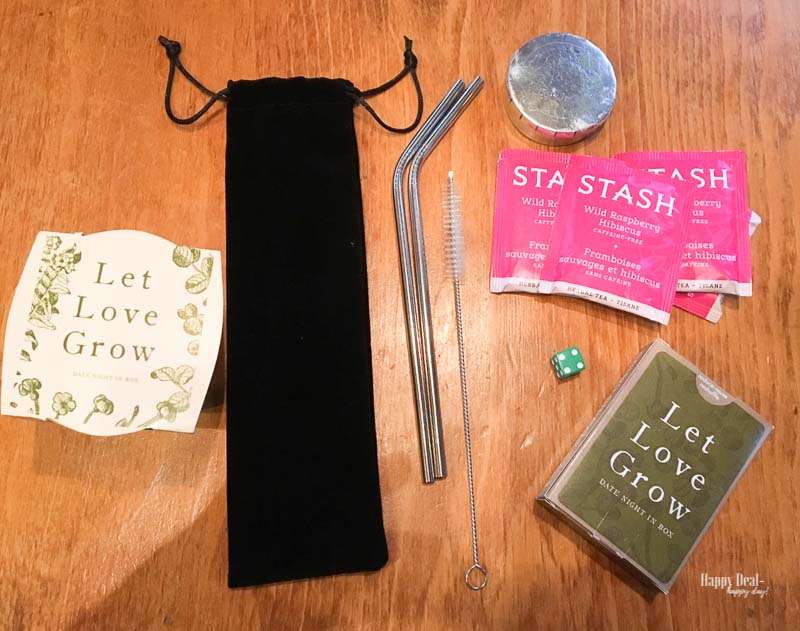date night in box review - let love grow