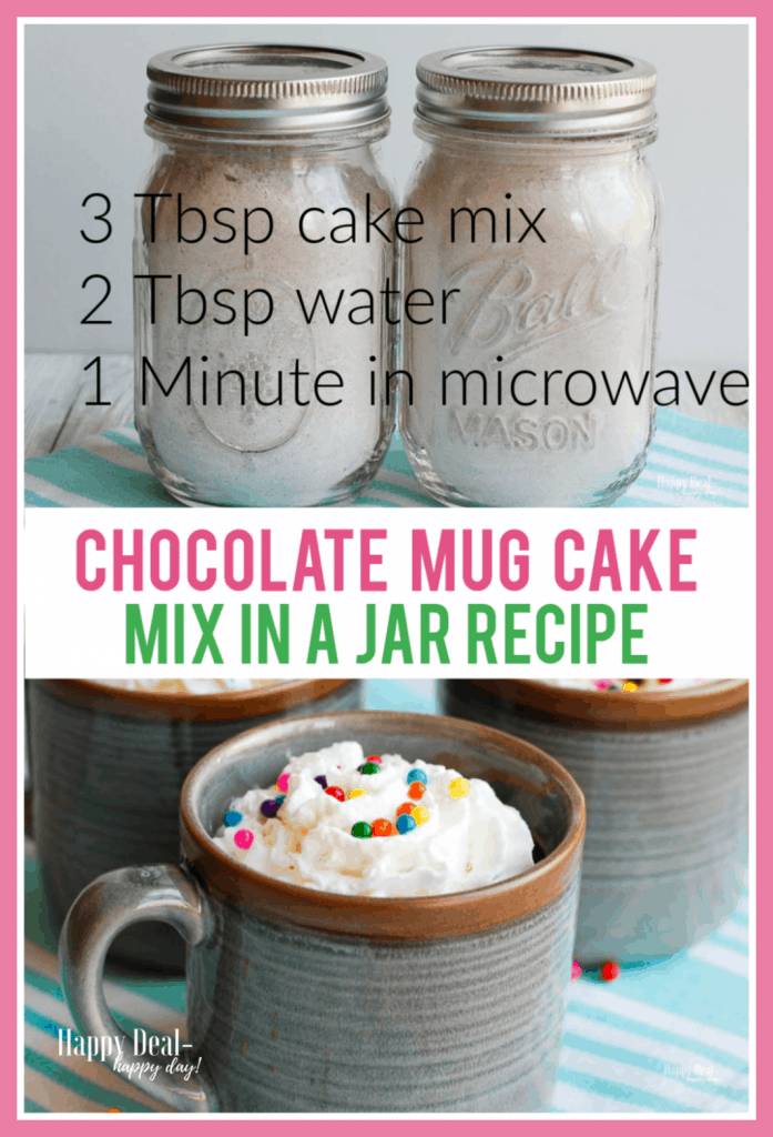 3 Ingredient Mug Cake 