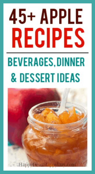 45+ Apple Recipes - Beverages, Dinner & Dessert Recipes!