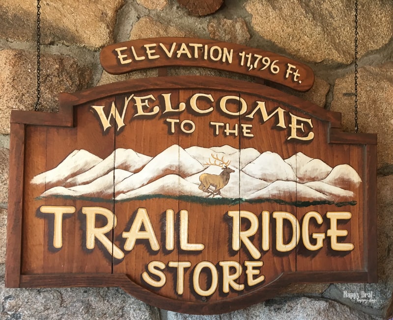 rocky mountain national park trail ridge store
