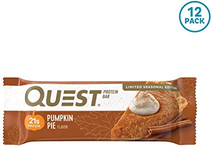 Pumpkin Spice Quest Protein Bars