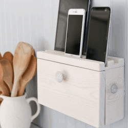 Thumbnail Wooden Phone Charger Stand