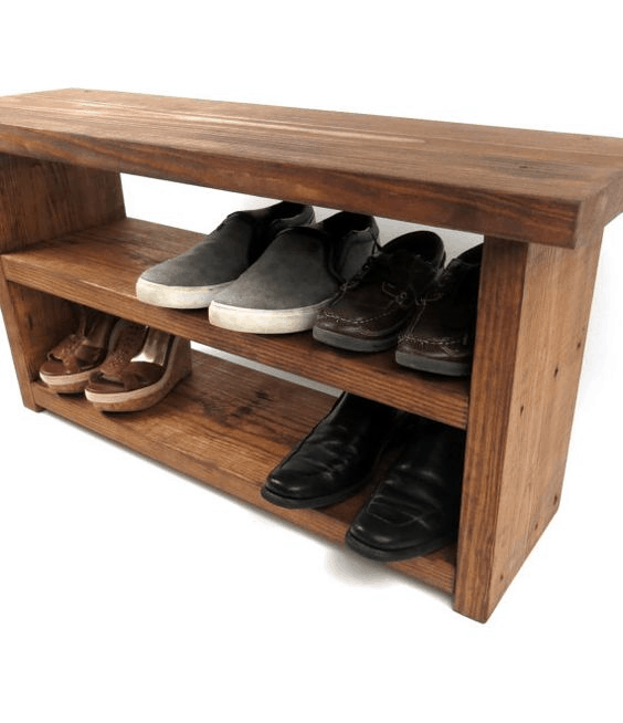 Thumbnail Wooden Shoe Stand