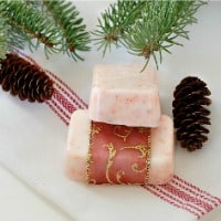 Easy Homemade Gift Ideas - frankincense soap
