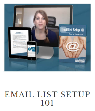 how to set up an e-mail list for your blog