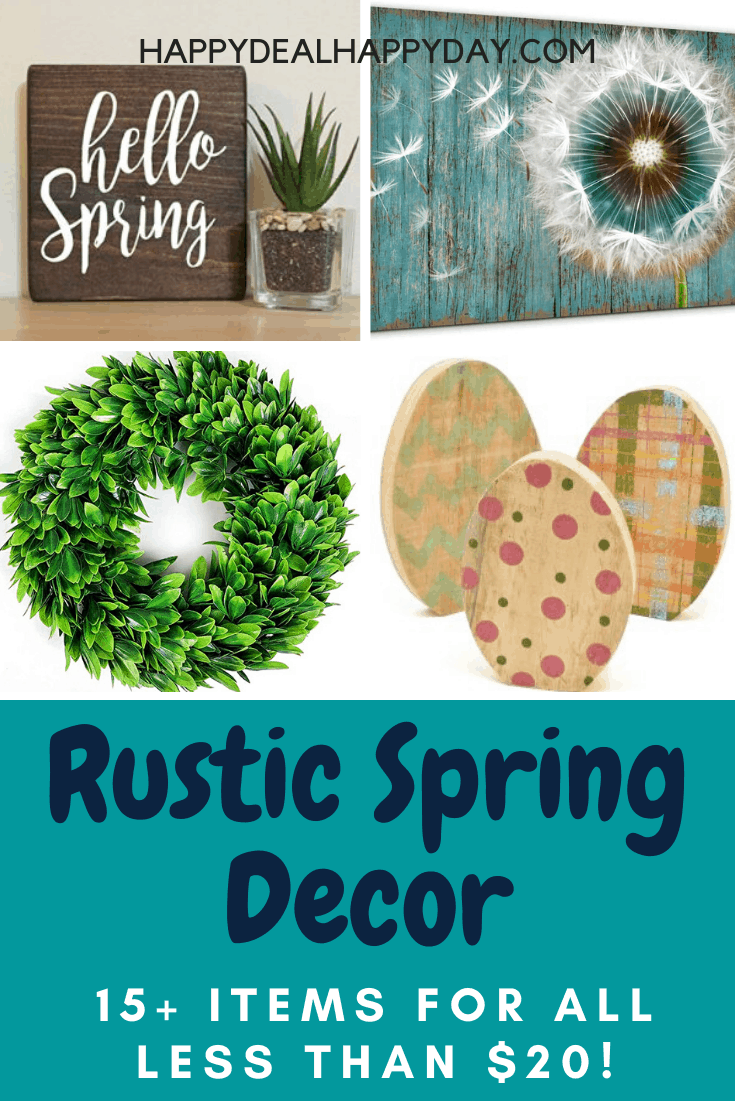 Rustic Spring Decor