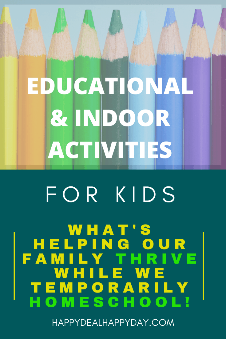 Educational And Indoor Activities For Kids