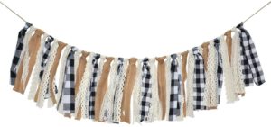 Buffalo Check Banner And Burlap And Lace 300x141