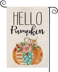 Hello Pumpkin Flag