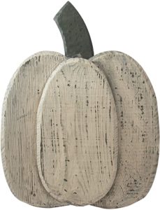 Wooden Pumpkin