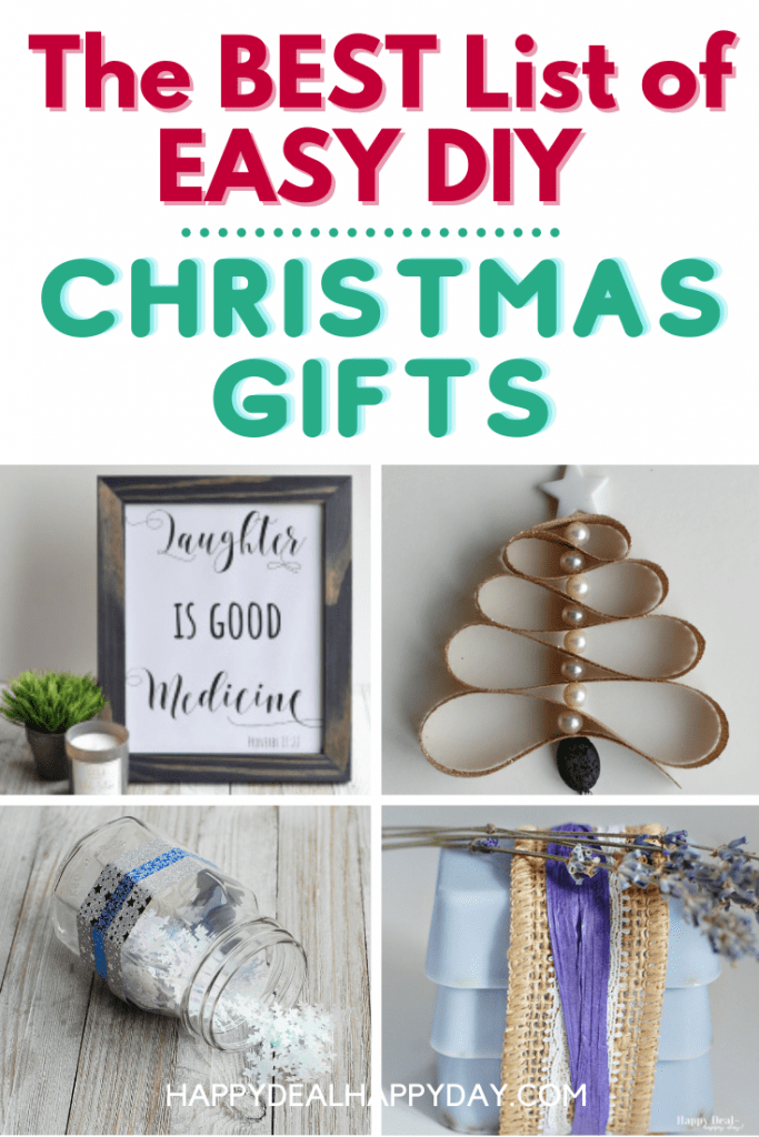 BEST List Of DIY Christmas Gifts Pin