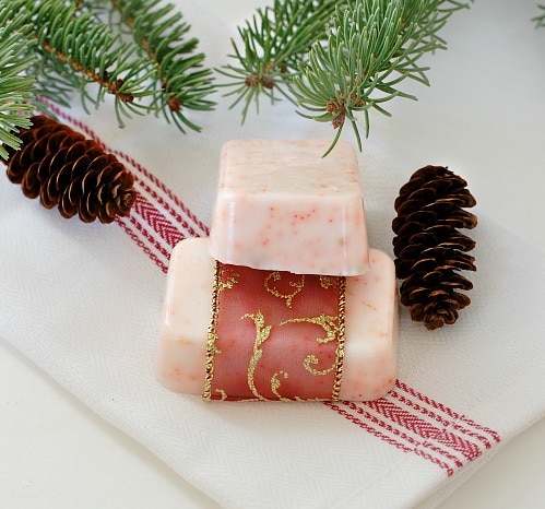 Christmas soap - DIY Christmas Gift Idea