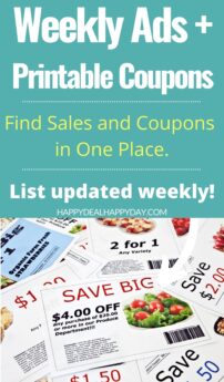 Weekly Ads (updated weekly) + Printable Coupons! - Happy Deal - Happy Day!