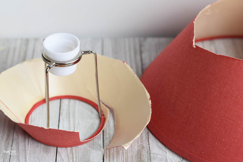 upcycle a lampshade