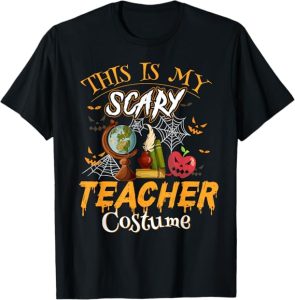 Scary Teacher Halloween Shirt