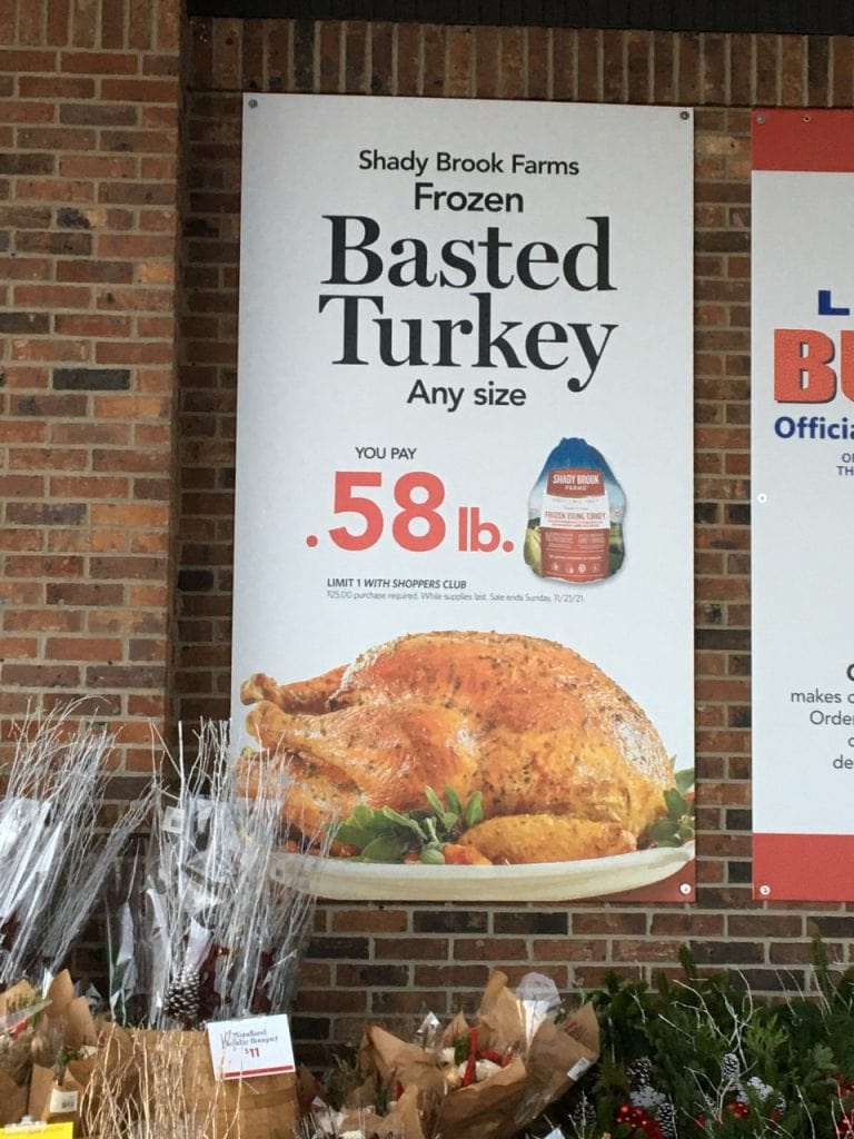 Local Turkey Prices Comparison Walmart, Wegmans, Aldi & Tops Happy