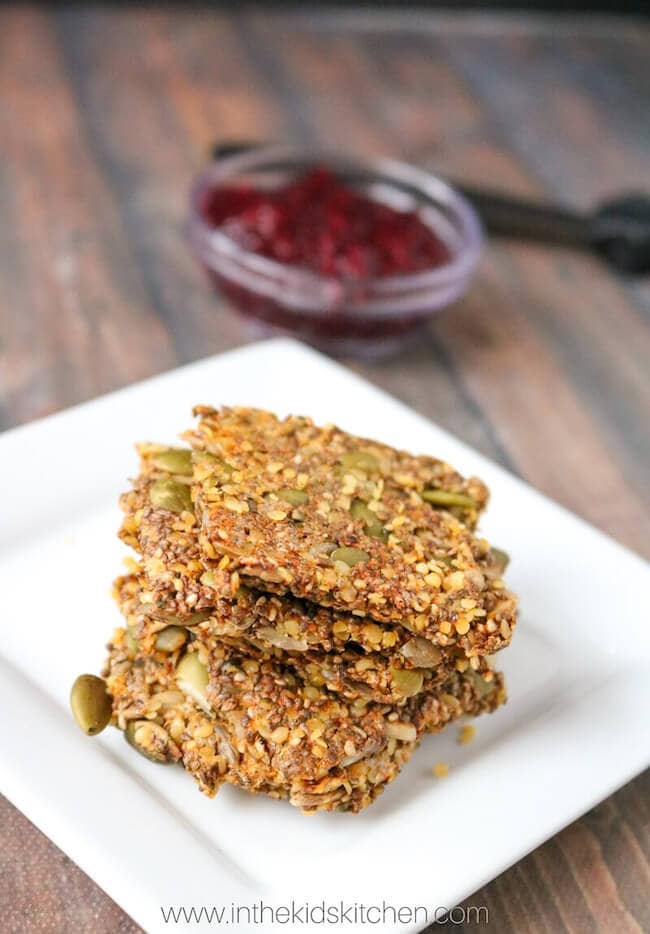 Healthy Seed Crackers Recipe 1