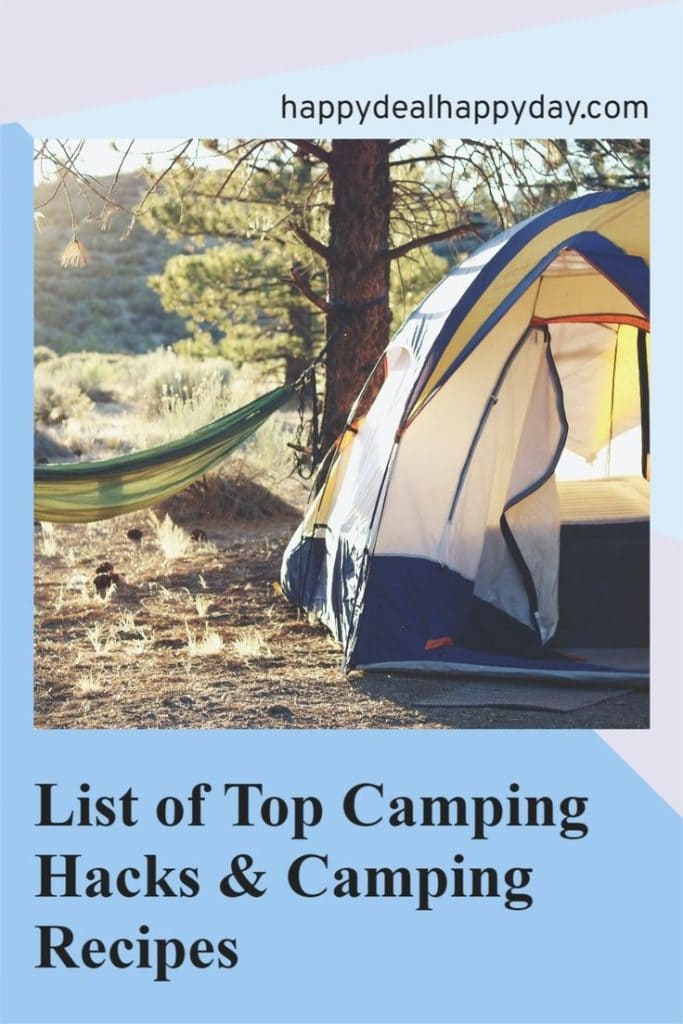 Camping Hacks And Camping Recipes 683x1024