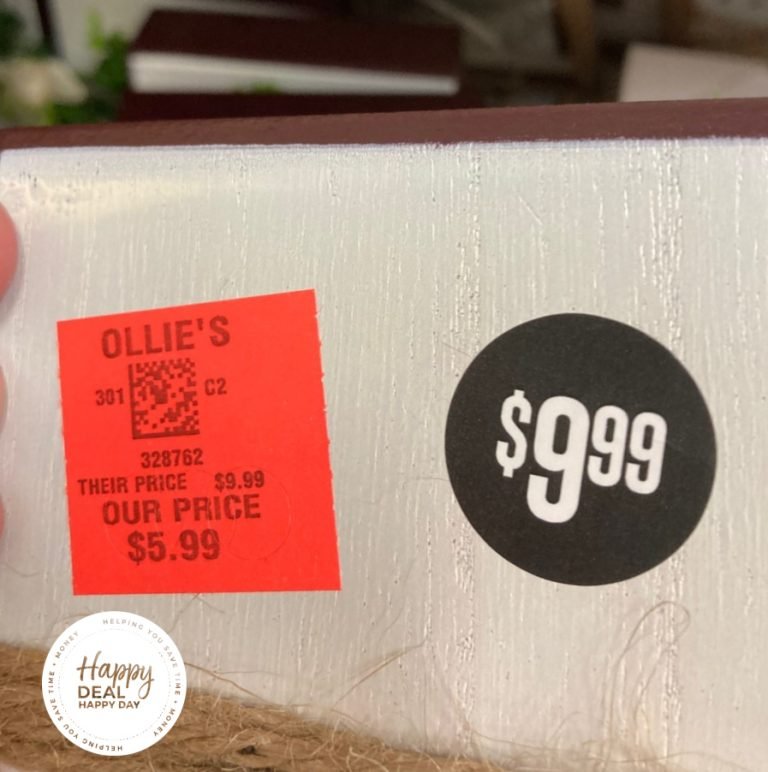 Real Deals To Find At Ollie's Bargain Outlet! - Happy Deal - Happy Day!