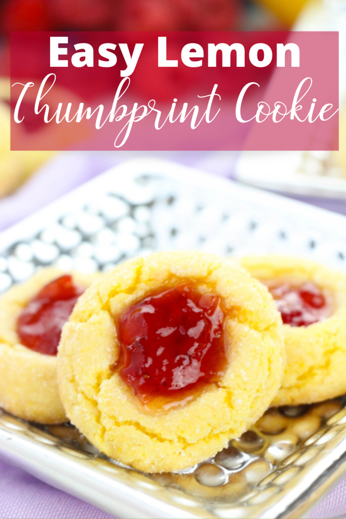 Easy Lemon Dessert Lemon Thumbprint Cookie Recipe2