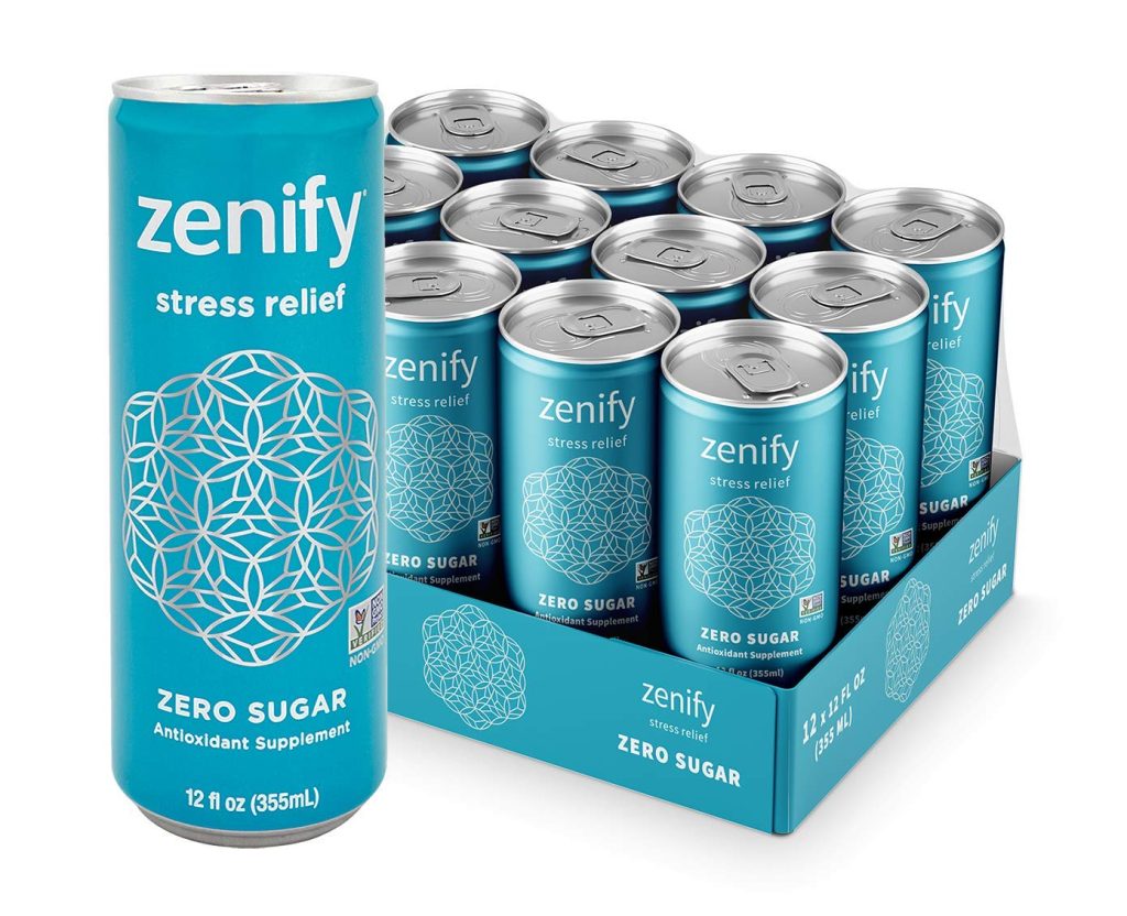 Low Carb Vegan Snacks Zenify Drink.