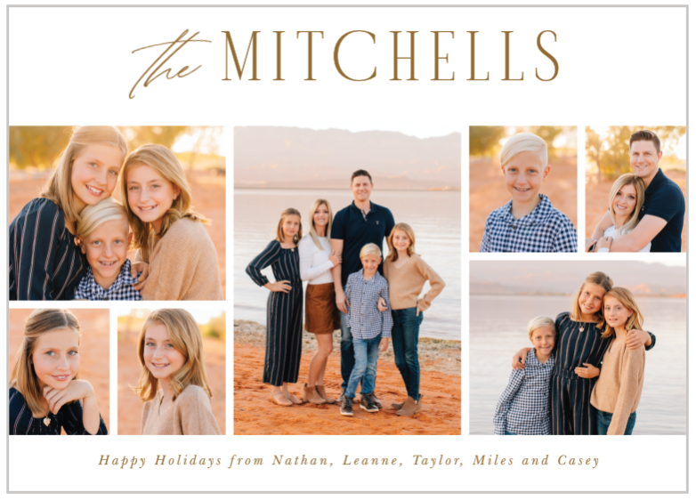 use Basic Invite to create your own christmas card