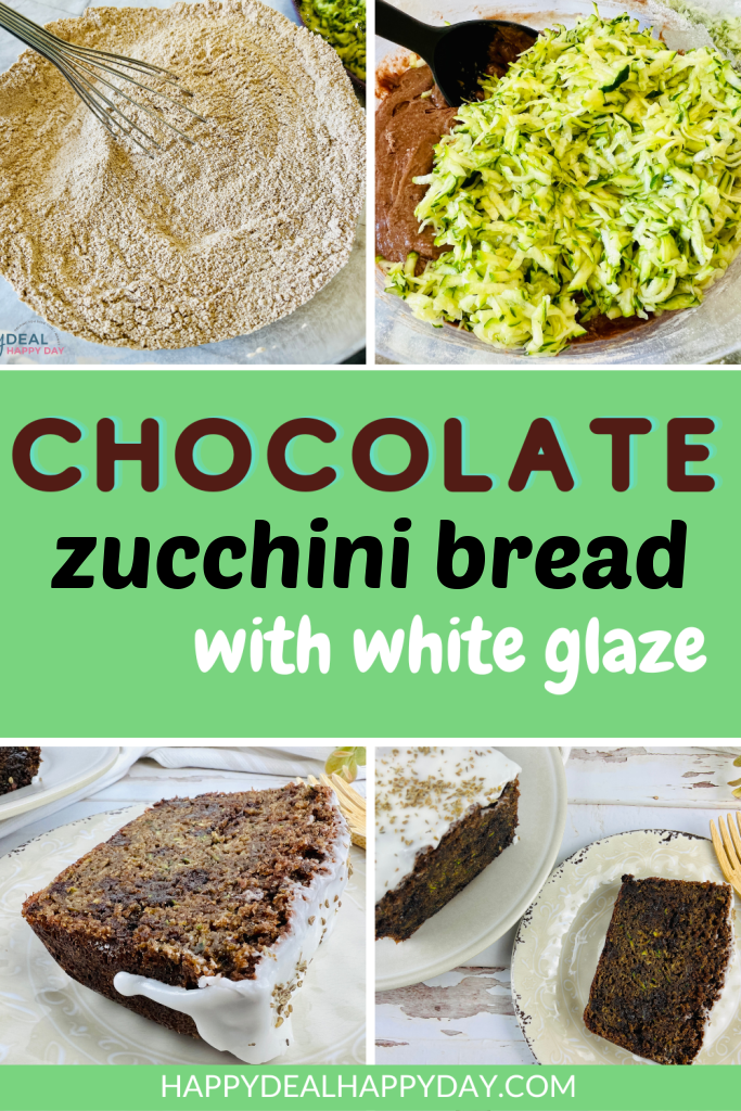 Chocolate Zucchini Bread With White Glaze 683x1024 1