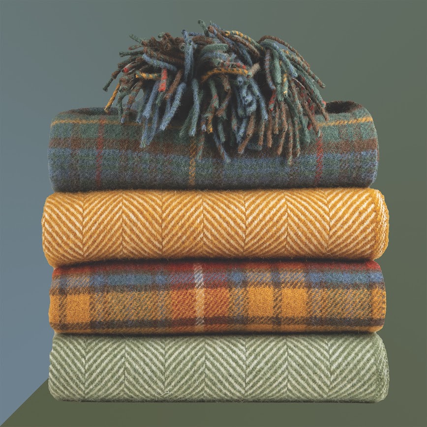 Fall Color Stack Highland Tweeds